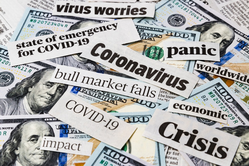 Coronavirus news headlines clippings