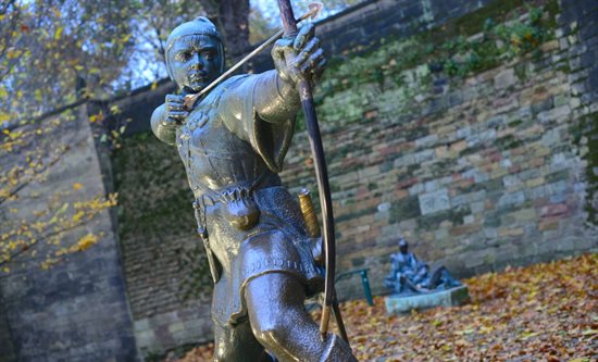 Robin Hood statue, Nottingham City Centre