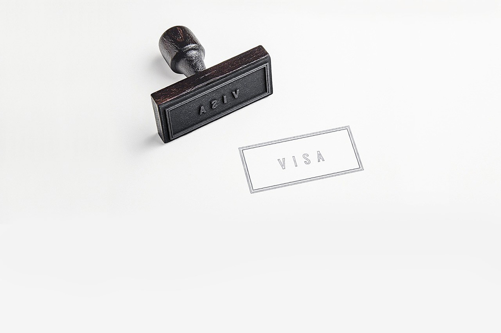 Visa stamp