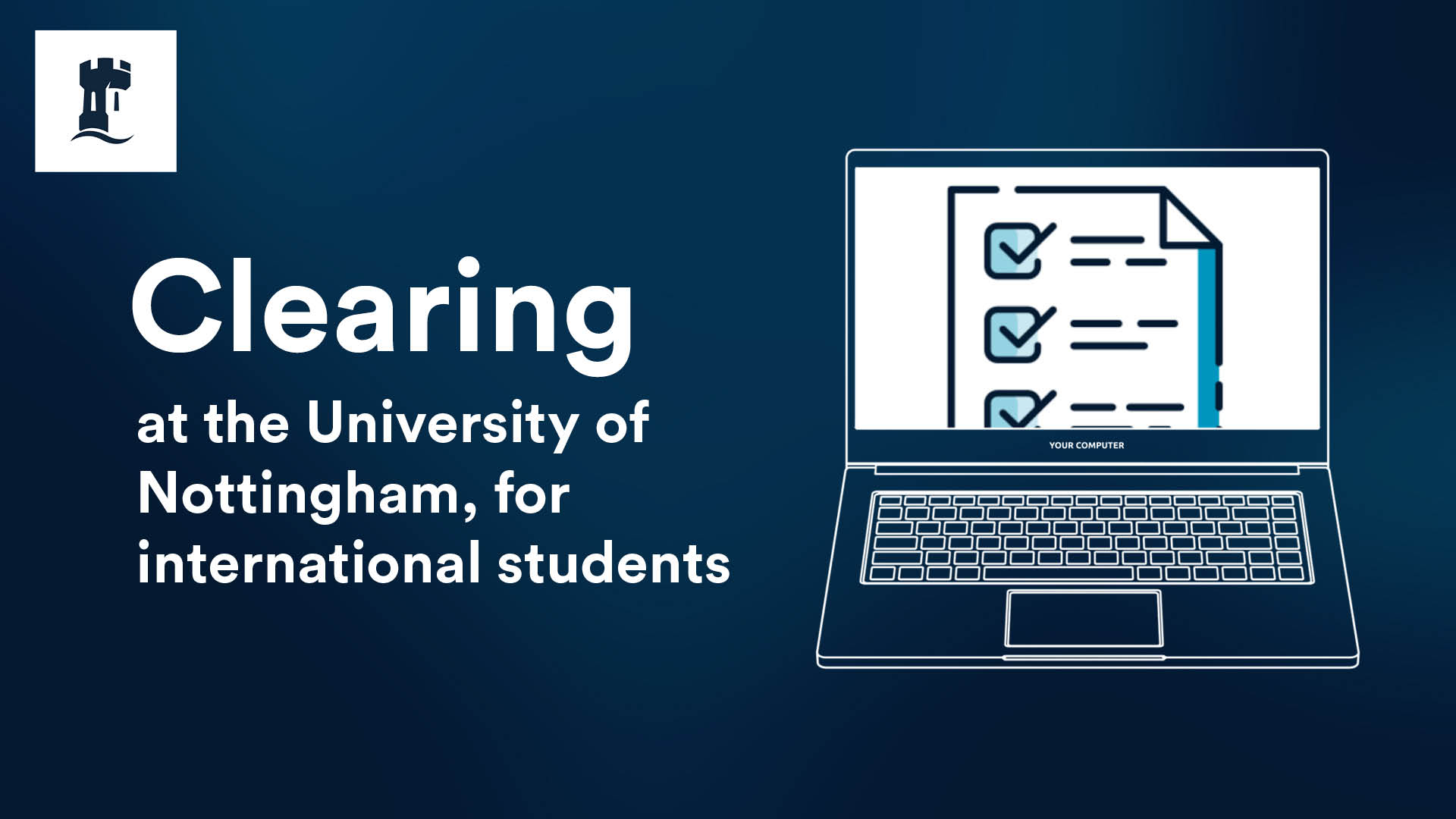 How to apply in Clearing as an international student