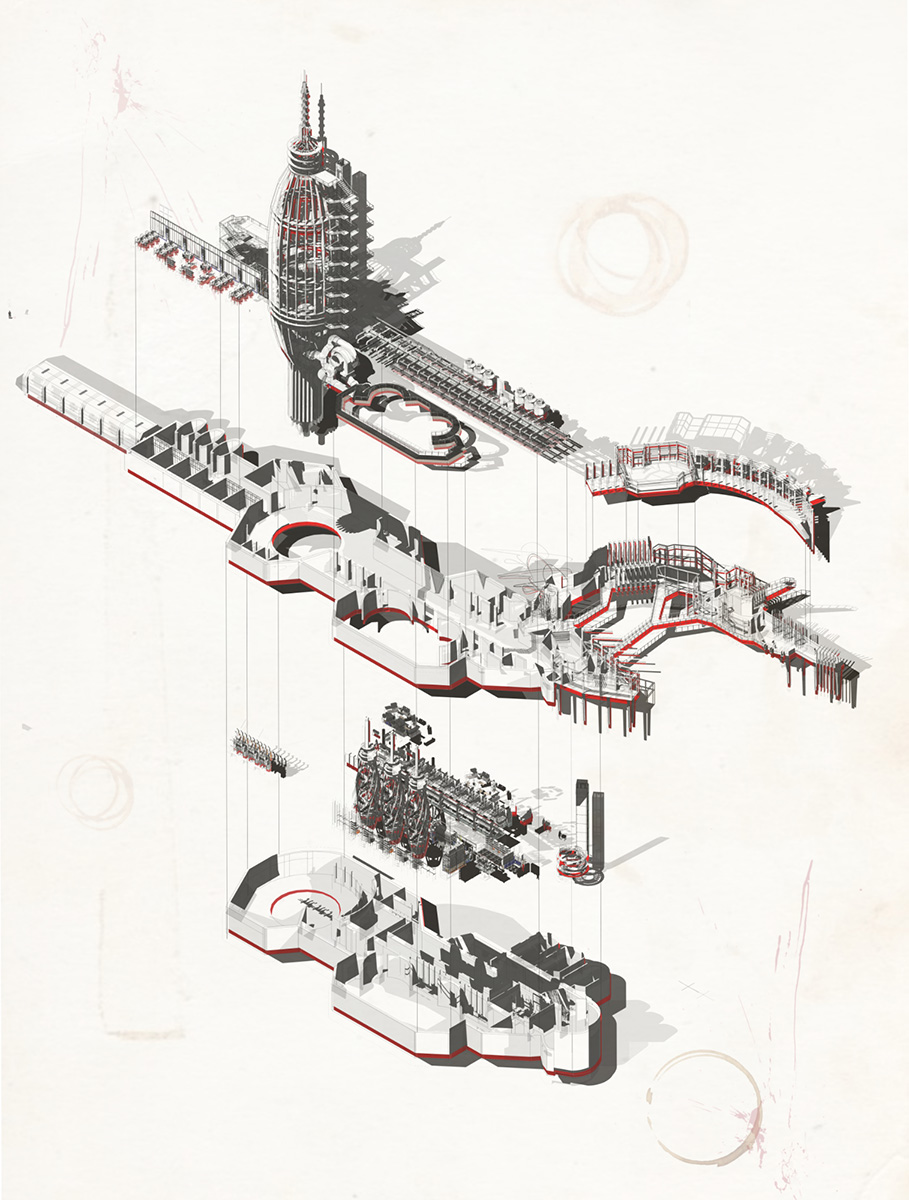 Full Scheme Axonometric