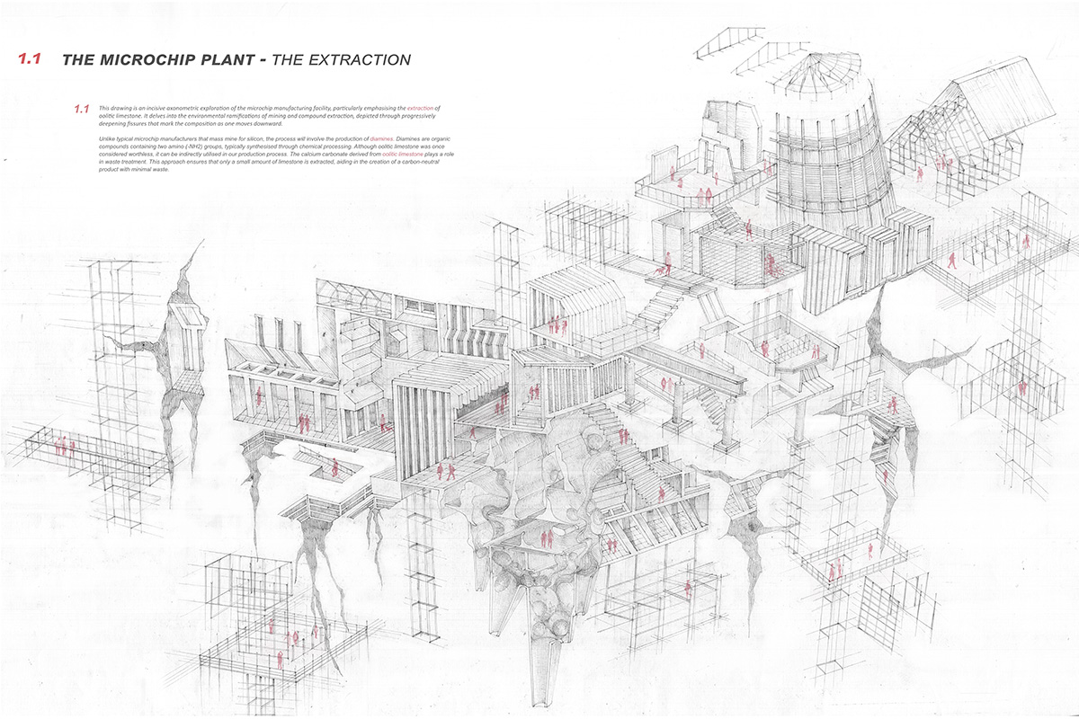Axonometric – The Extraction