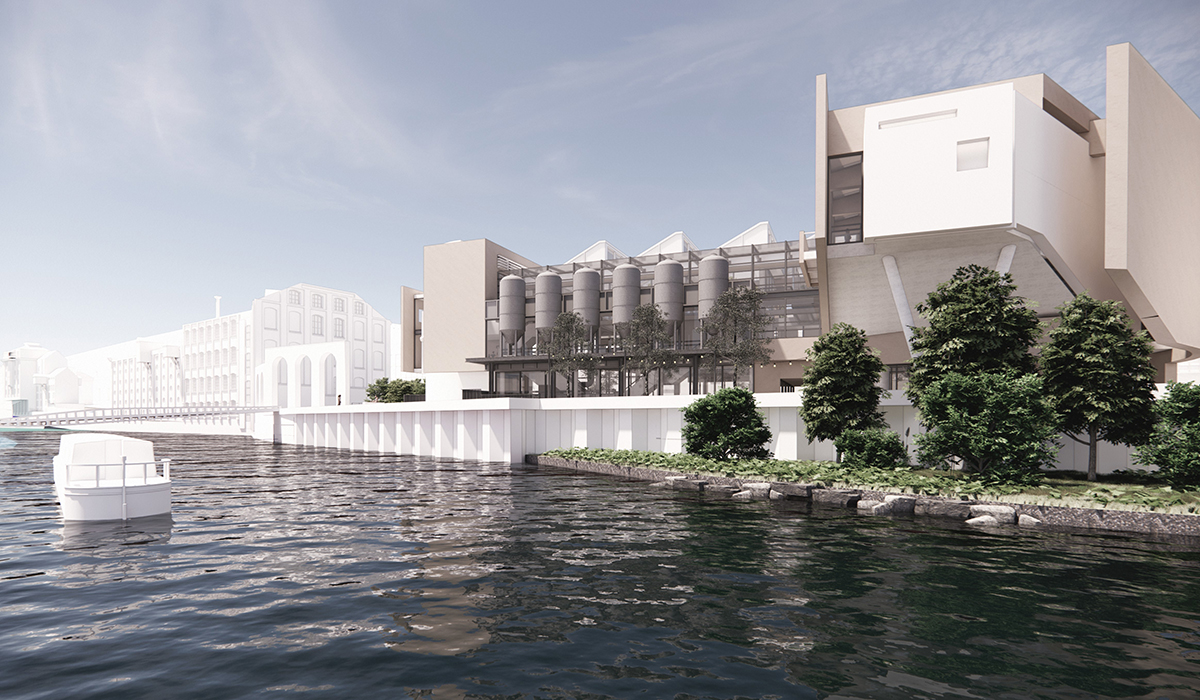 External visual from River Avon