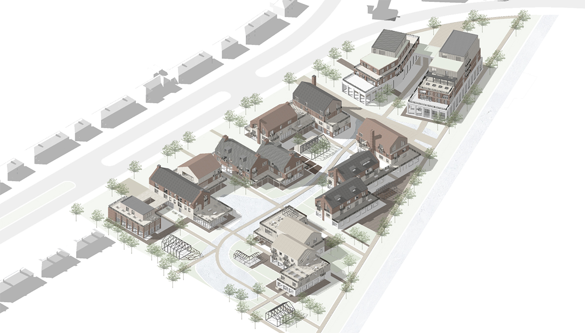 Axonometric View of the Site