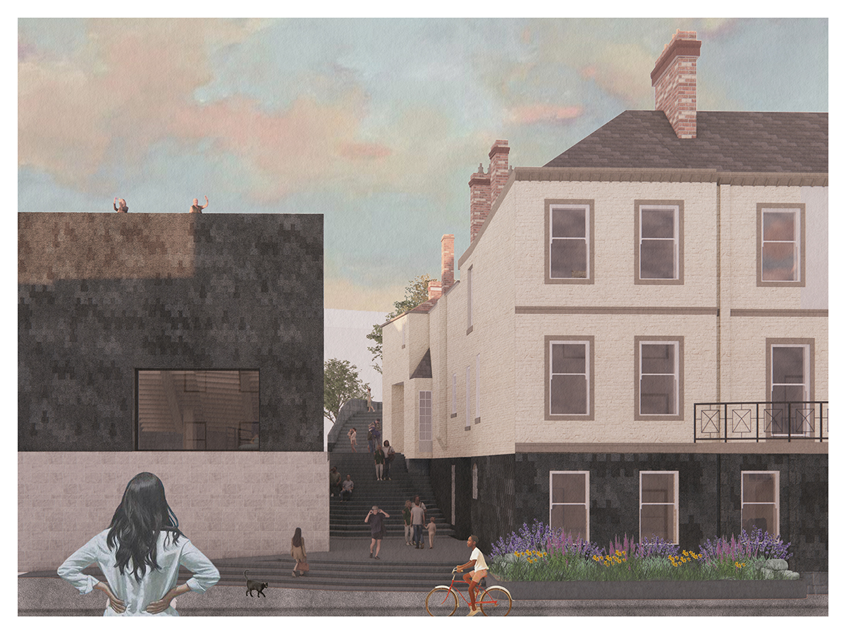 High Pavement Street Approach