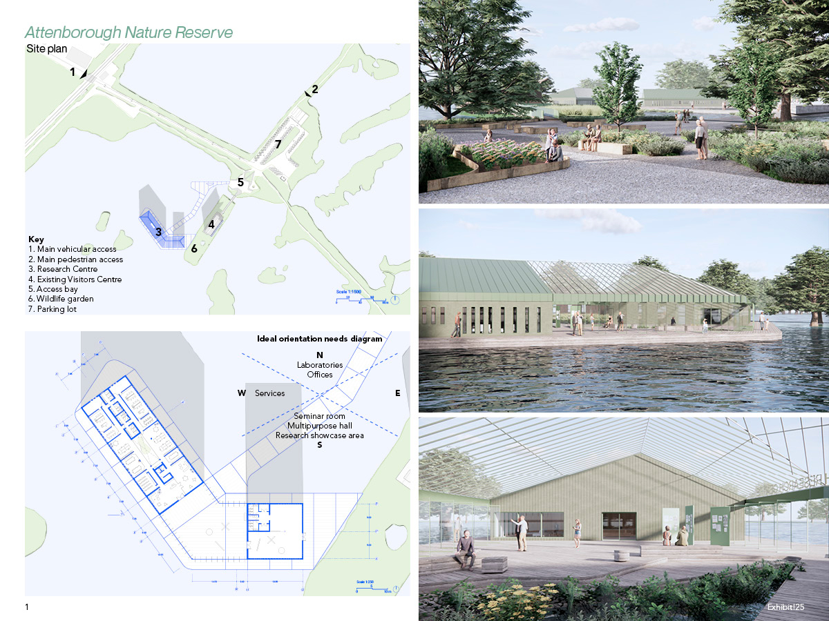 Architectural plans and renderings