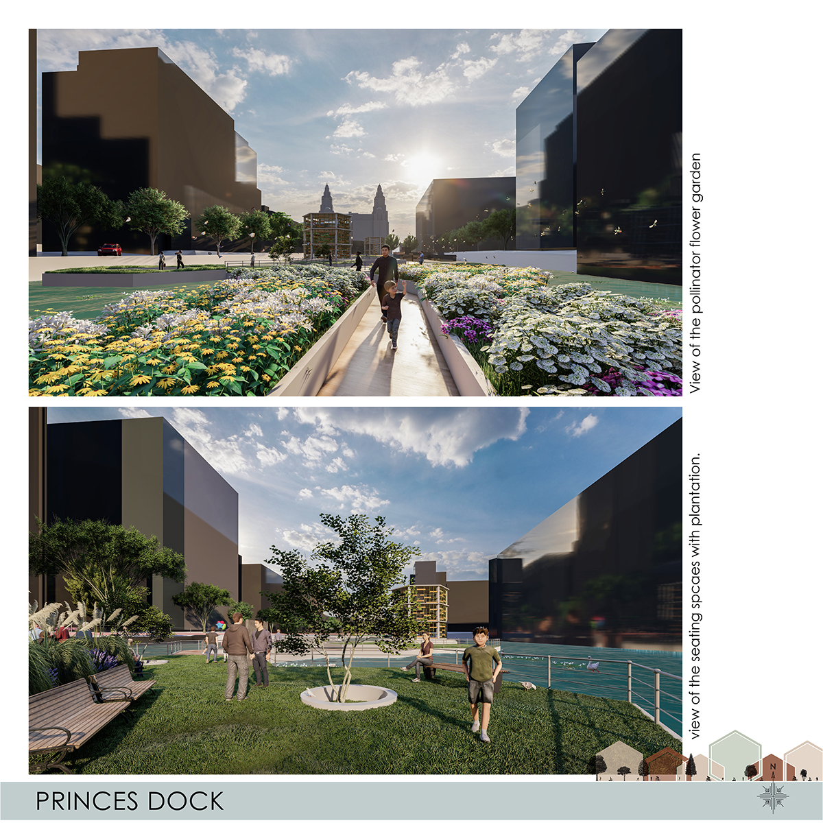 Views from Princes Dock