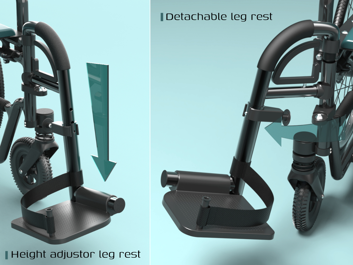 Glide: Throttle-assist transit wheelchair