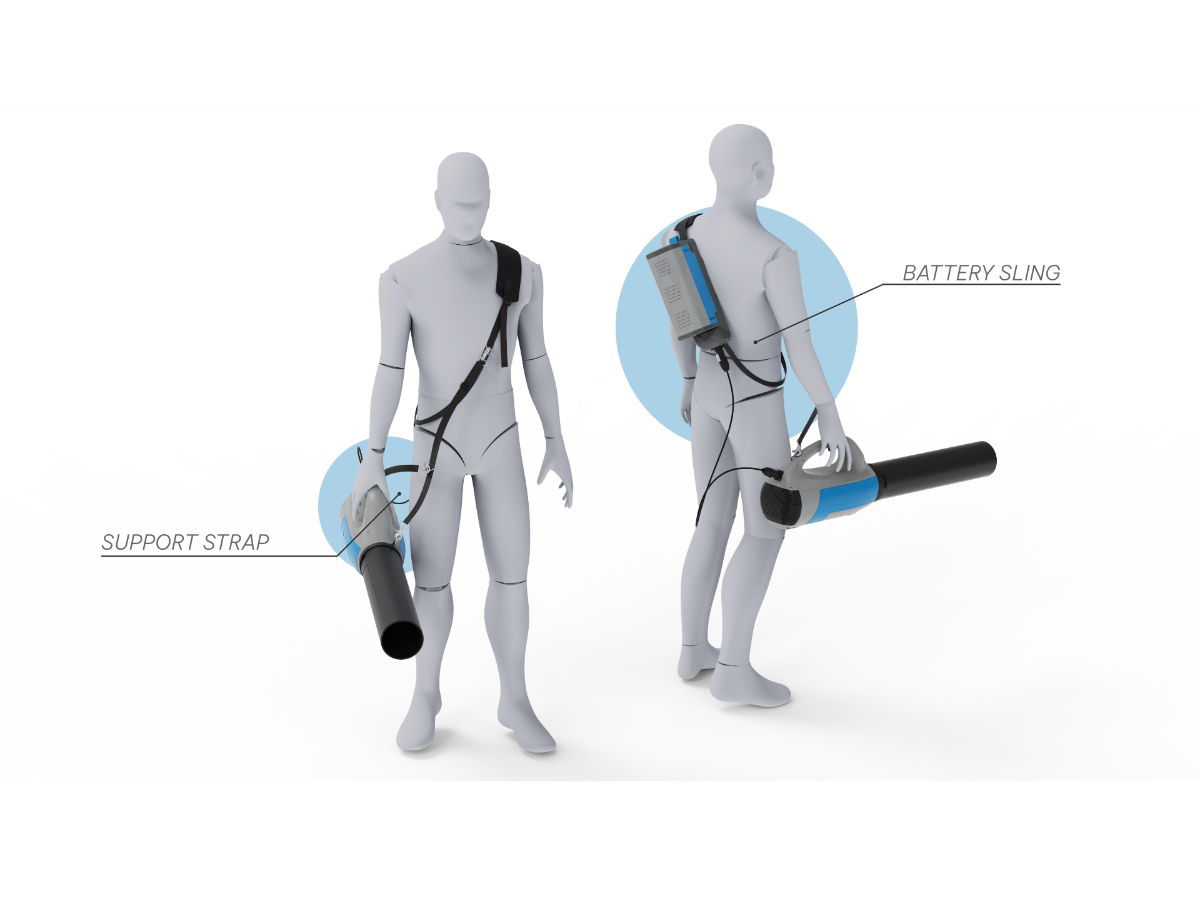 IONIC - Electrical Hand-Held Leaf Blower