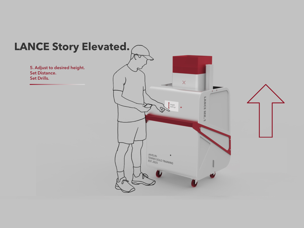 Lance : Solo Tennis Training (Serve and Return)