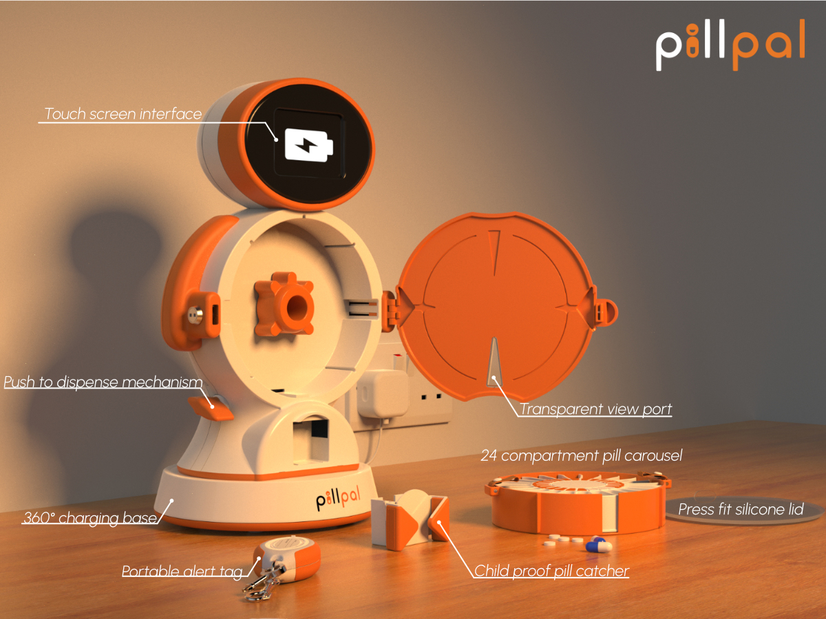 PillPal Pill Dispenser
