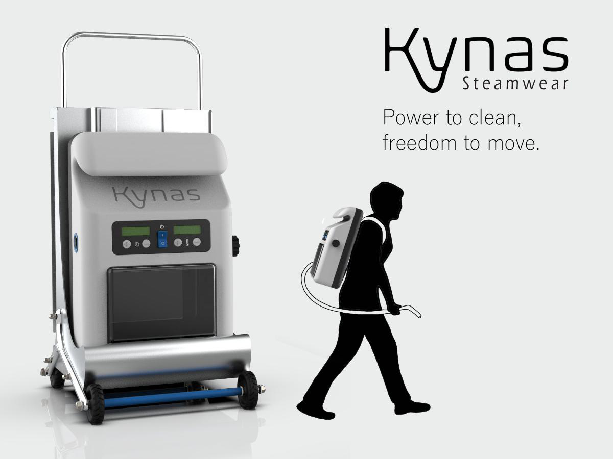 Kynas – Wearable steam cleaning