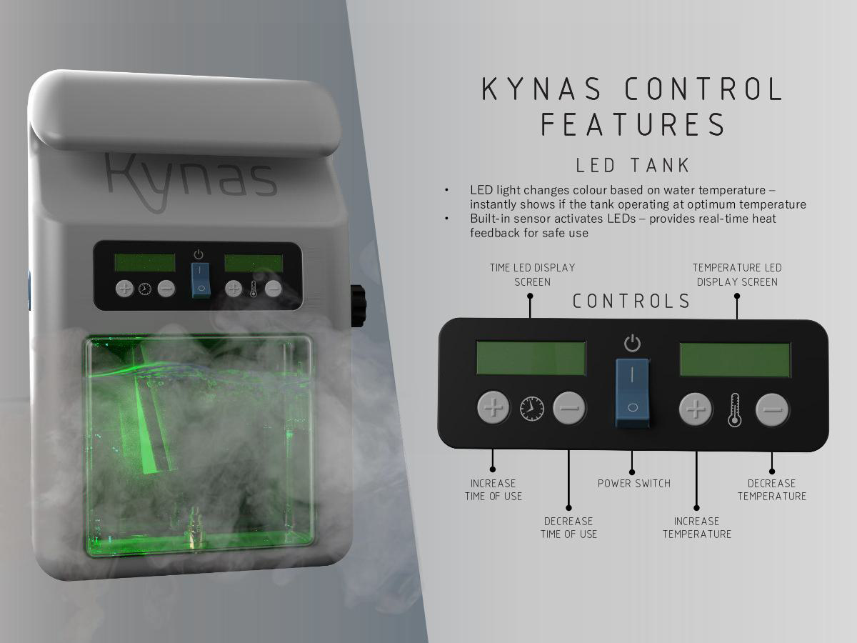 Kynas – Wearable steam cleaning