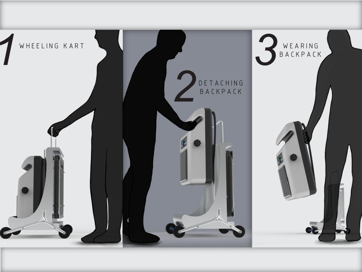 Kynas – Wearable steam cleaning