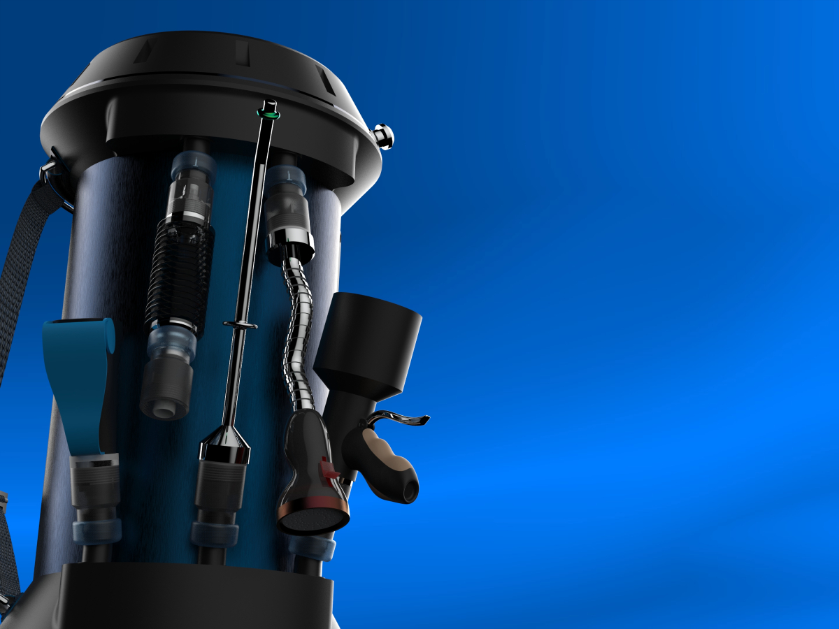 Alternative view of Flextinguish