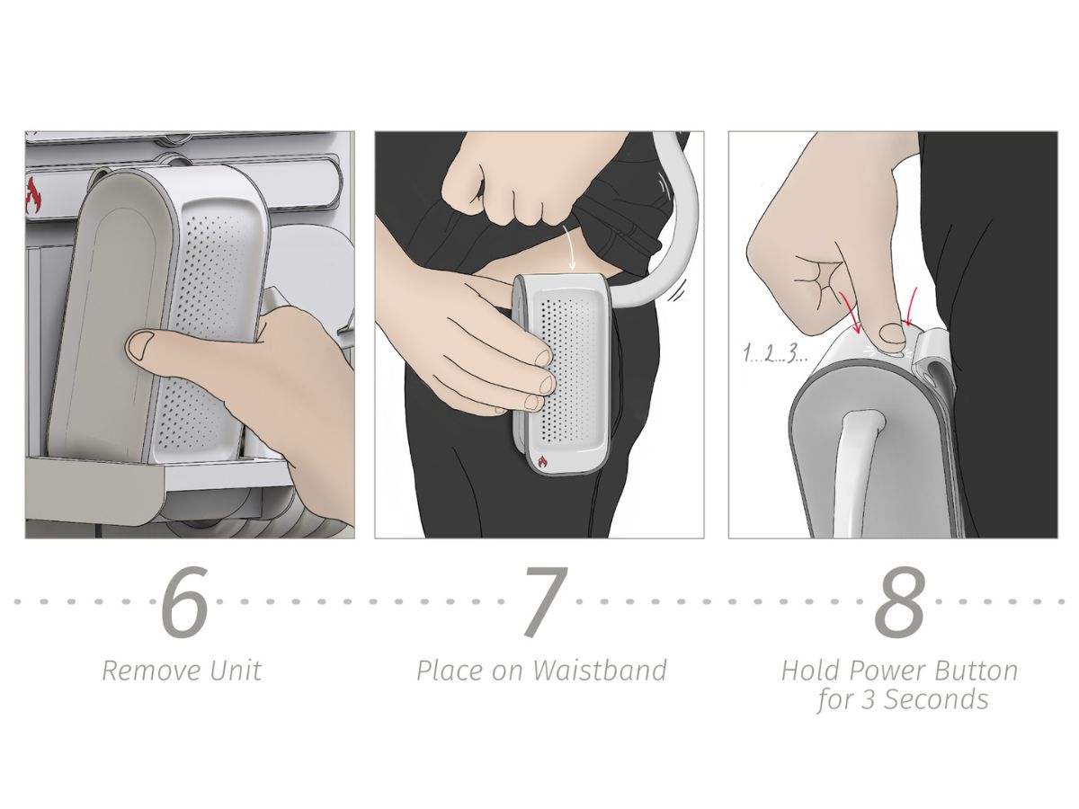 How to Southe a burn, steps 6, 7  and 8