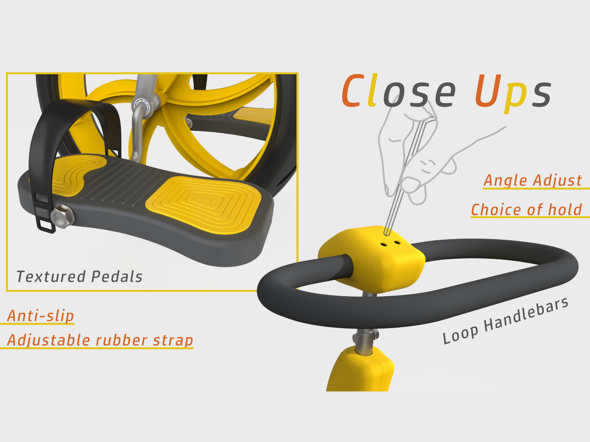 Close ups of design features