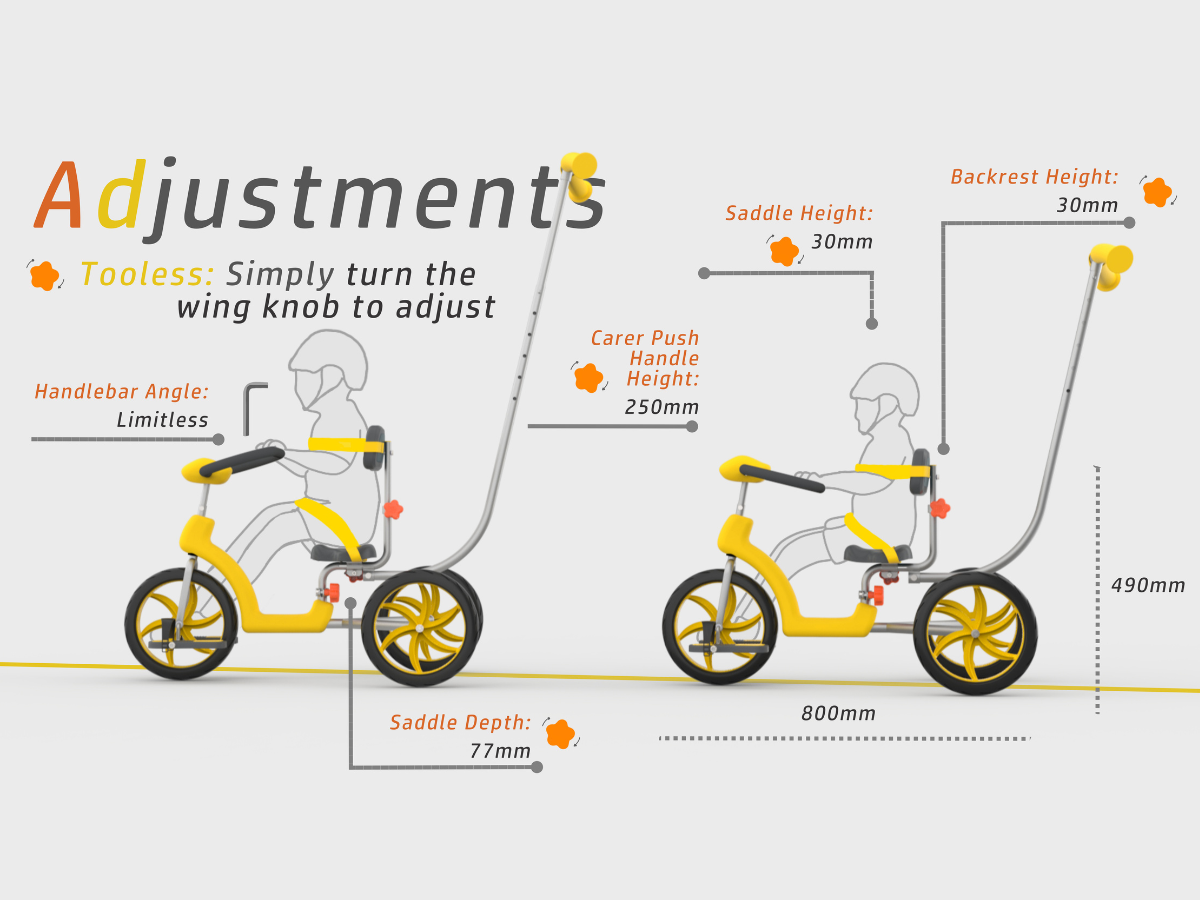 My First Stride – adjustments
