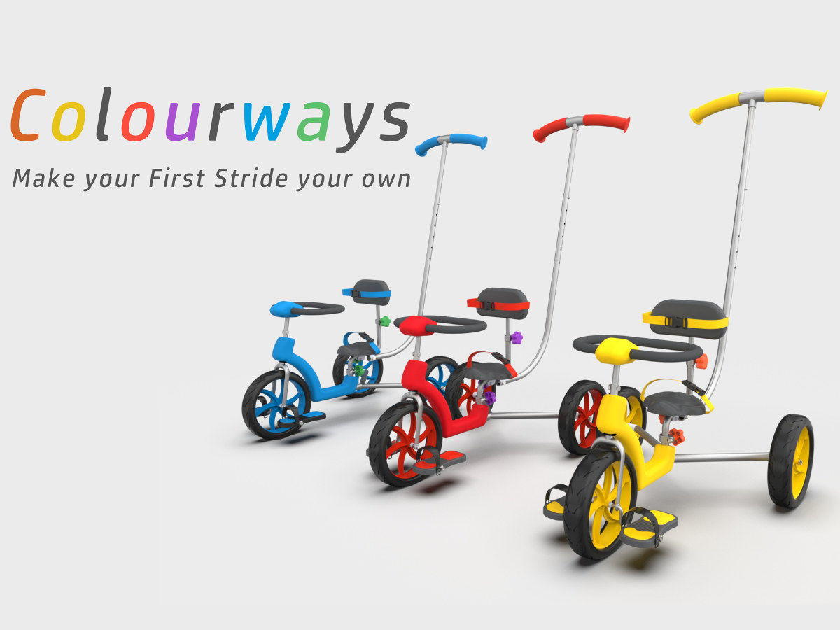 Colour options for My First Stride