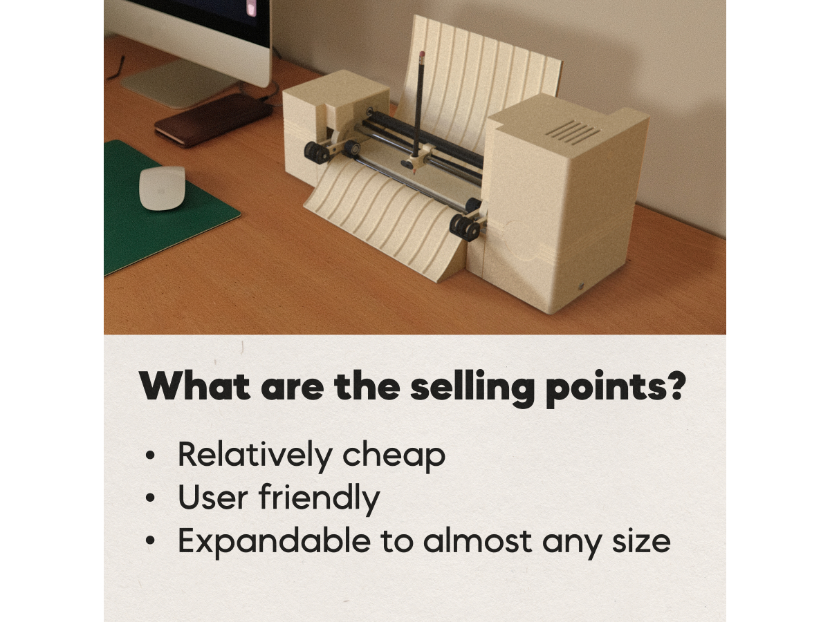 Selling points of Pen Plotter