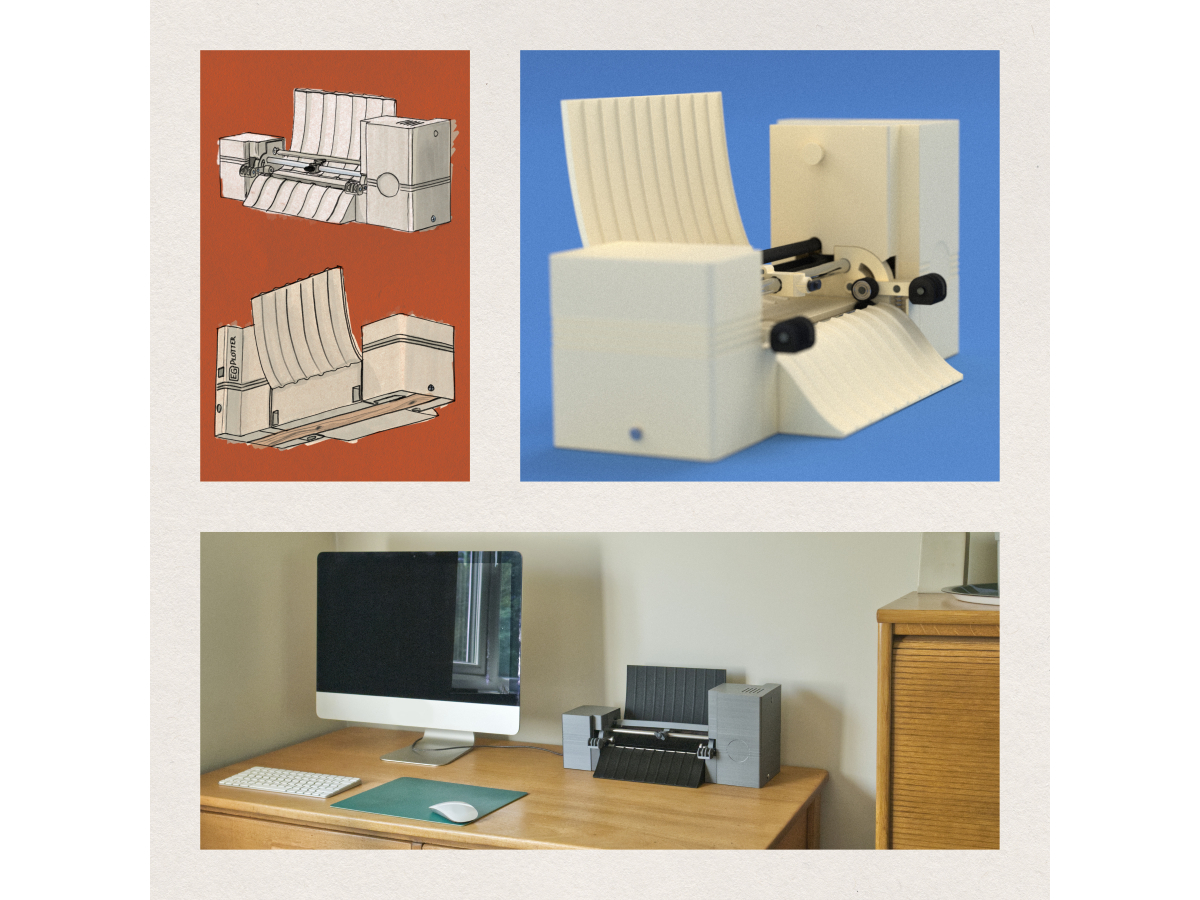 Pen Plotter on a table