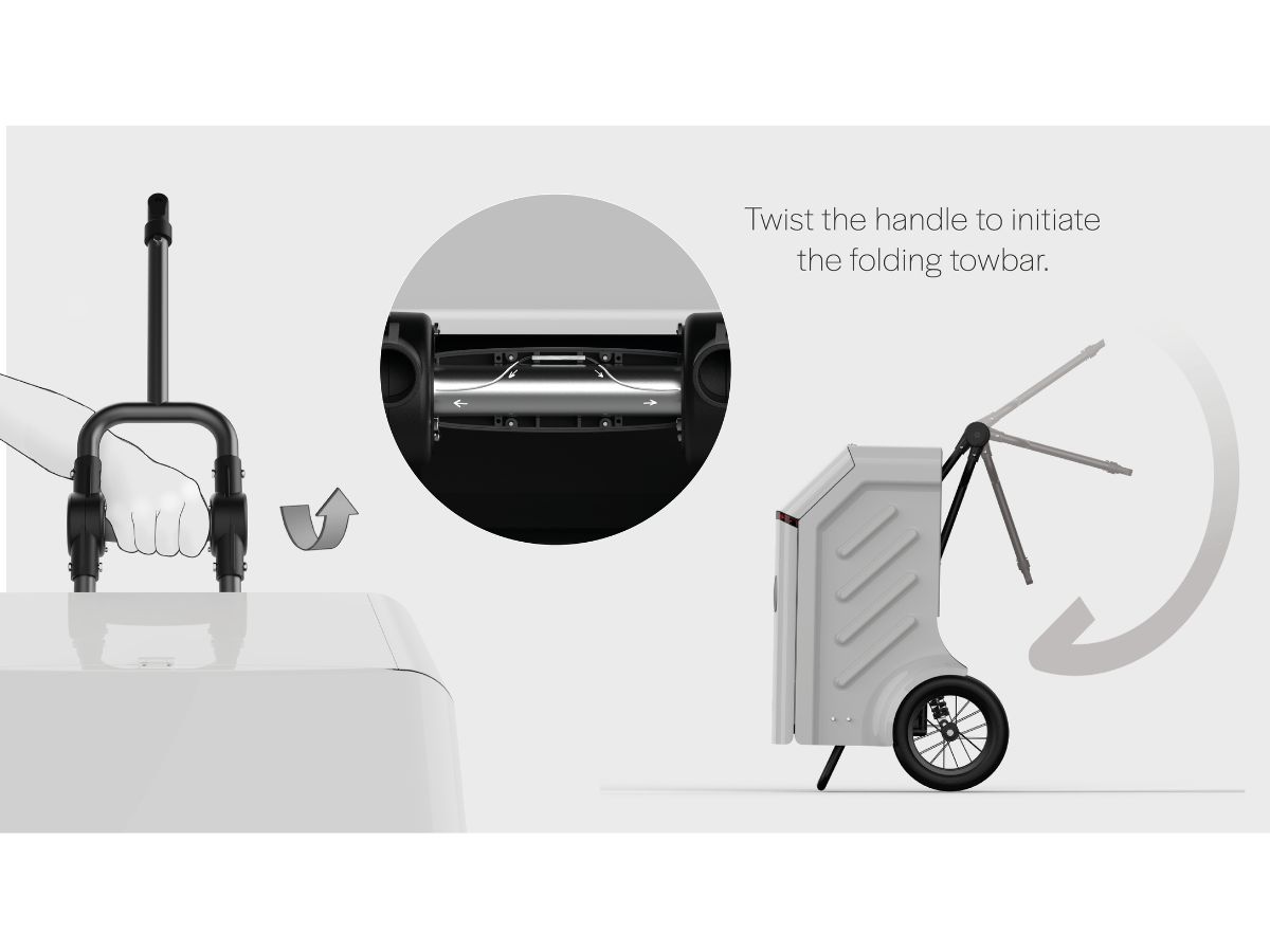 How to use the handle for Cargokart