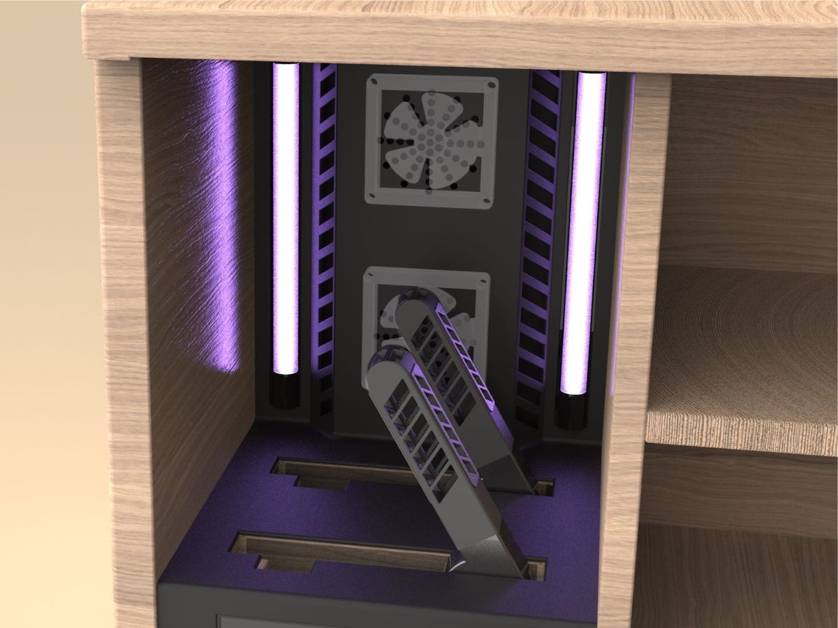 Air-drying feature of SoleCare