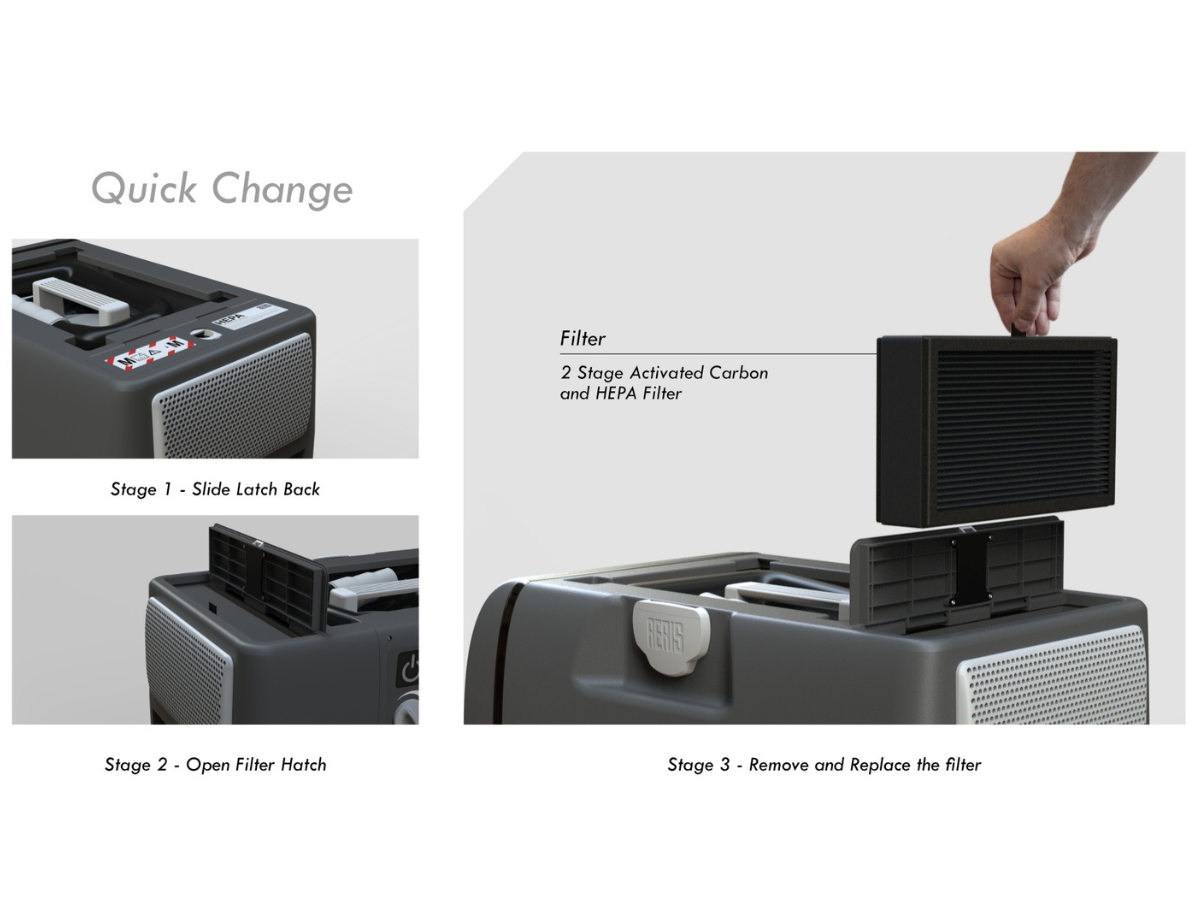 Quick change feature of Aeris