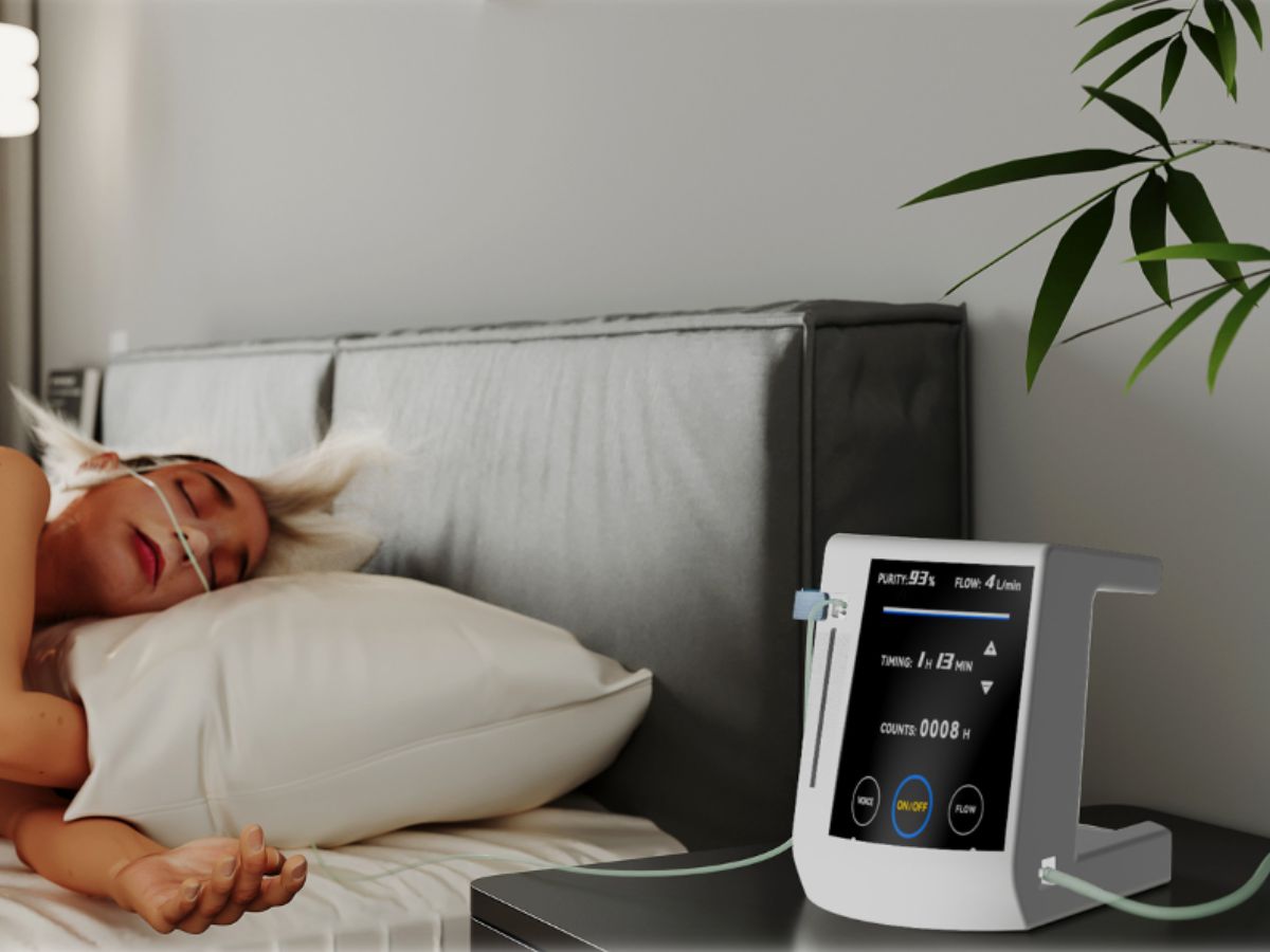 A person sleeping with ZENO comfortably