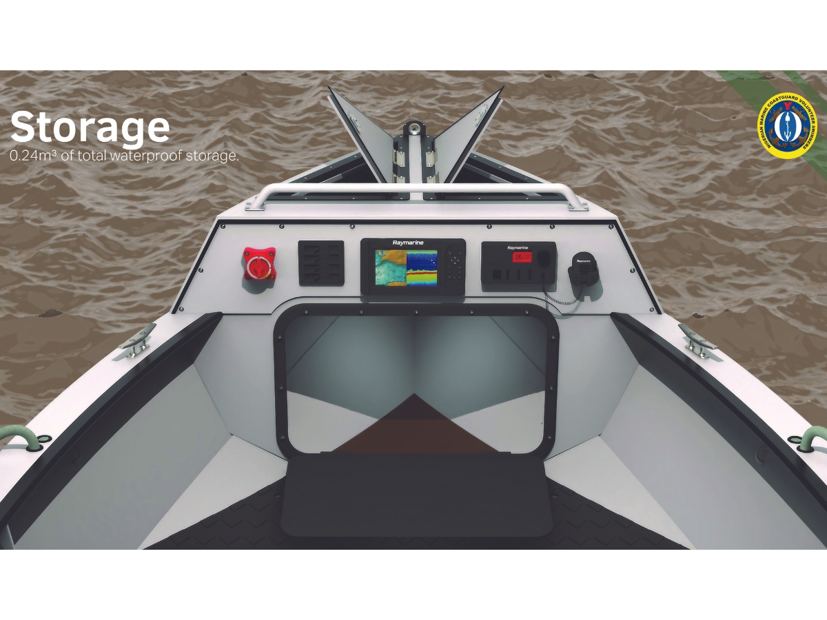 Waterproof storage in the NMCGVS