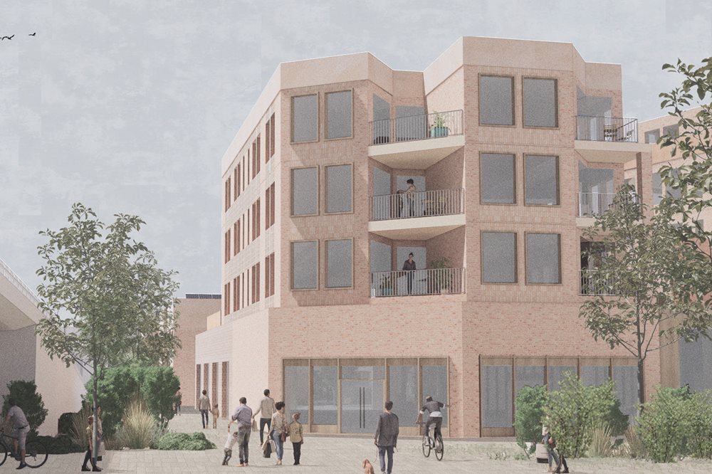 Approaching the project from the city