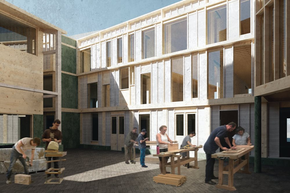 Proposed makers yard