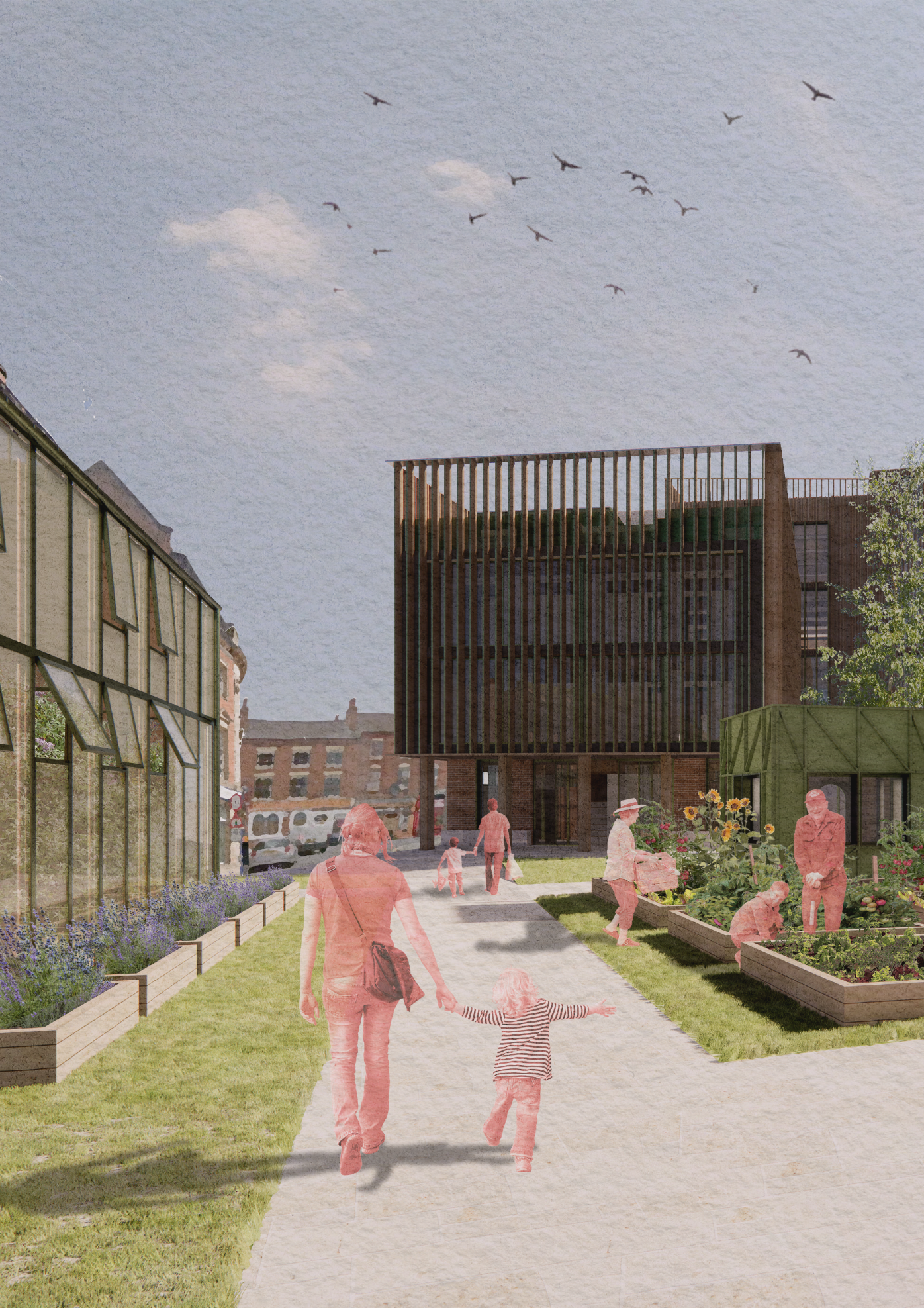 Centre approach of the education facility