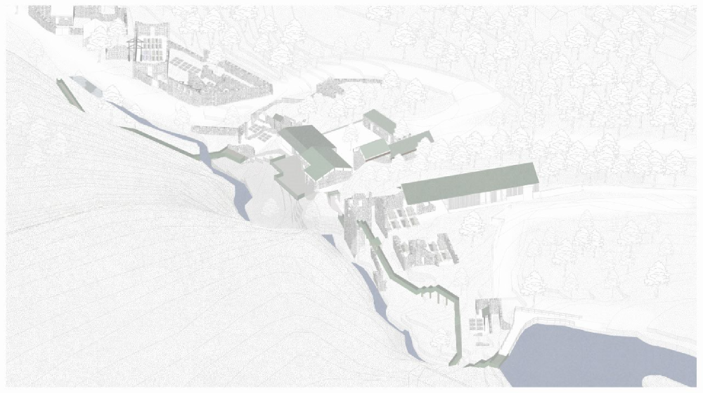 Proposed axonometric view