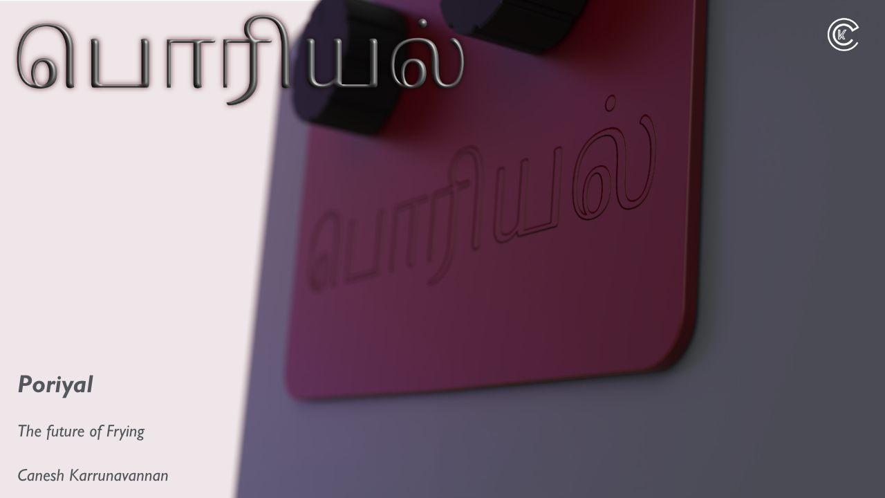 Poriyal presentation board 5