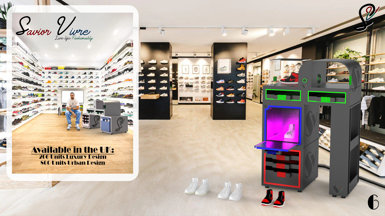 Footwear Customisation and Restoration Booth