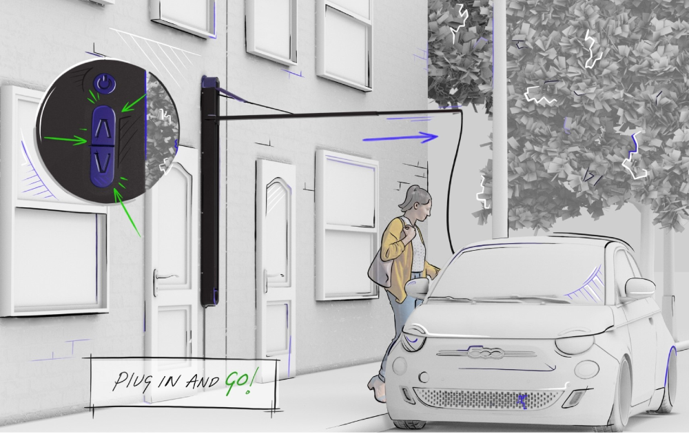 Electric Vehicle Charging Arm