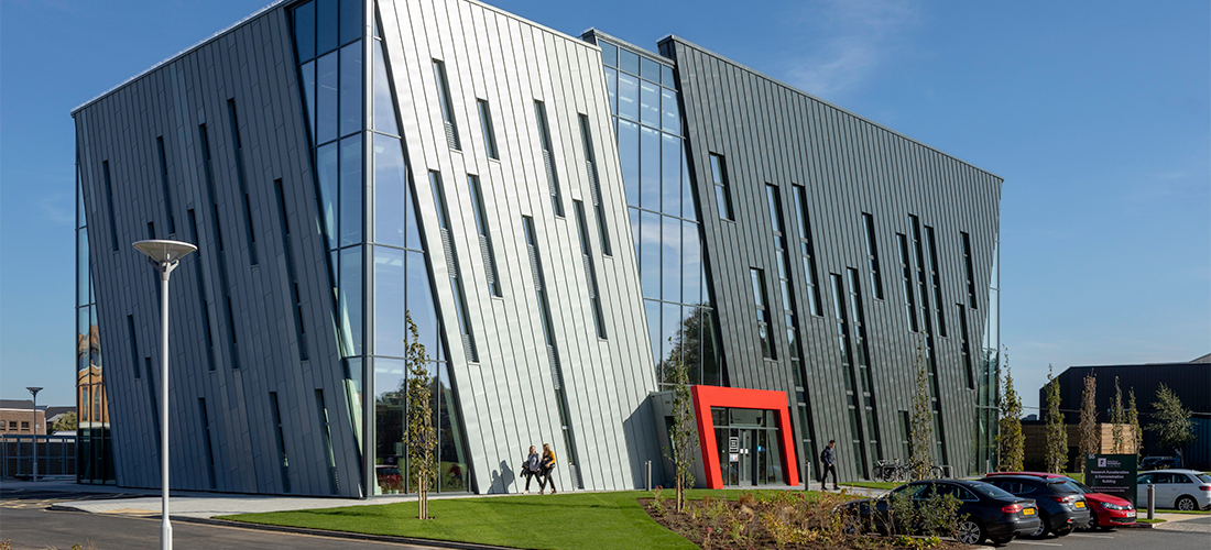 External view of the Research Acceleration and Demonstration (RAD) building, Jubilee Campus