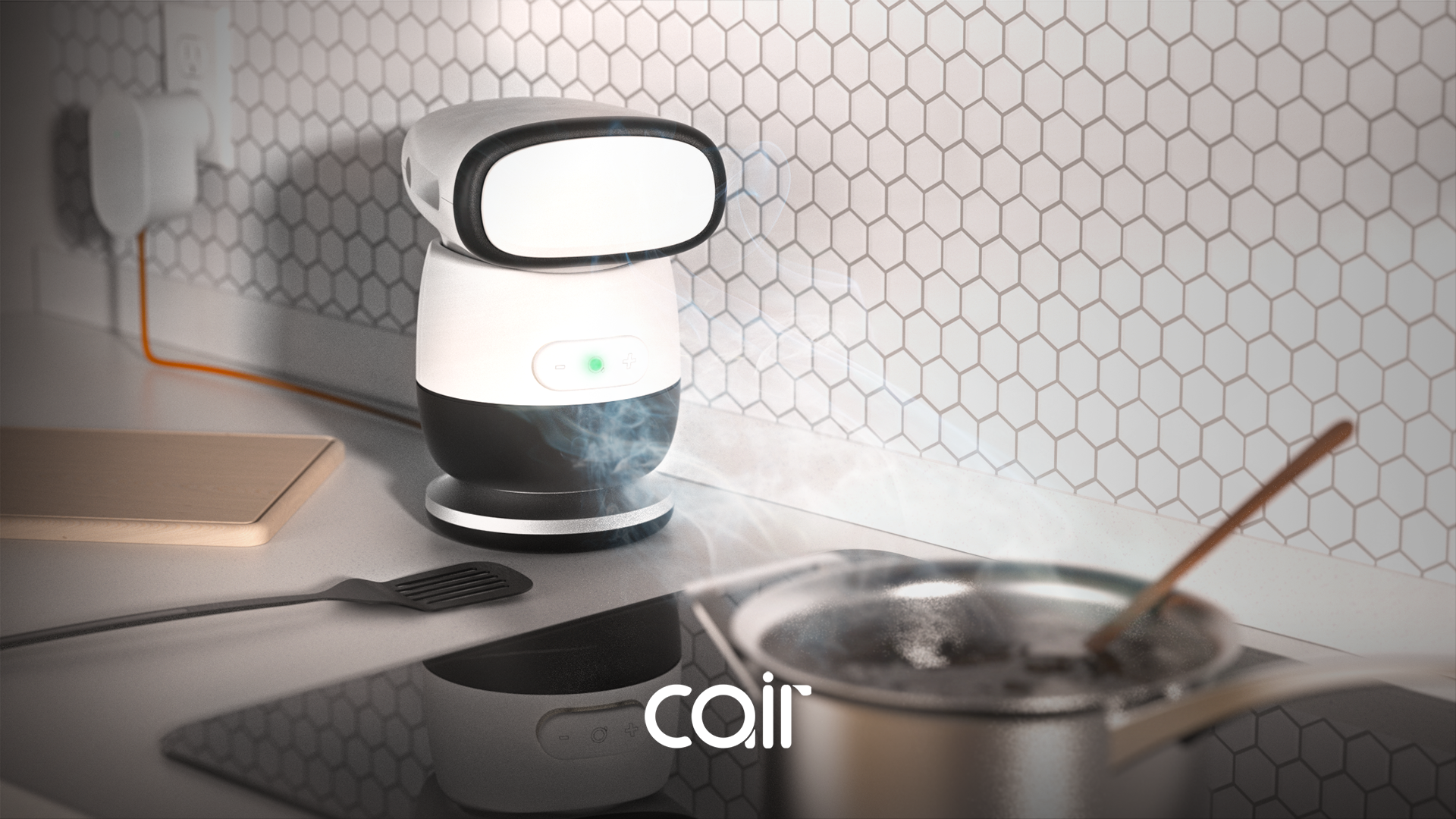 Cair air extractor in a kitchen