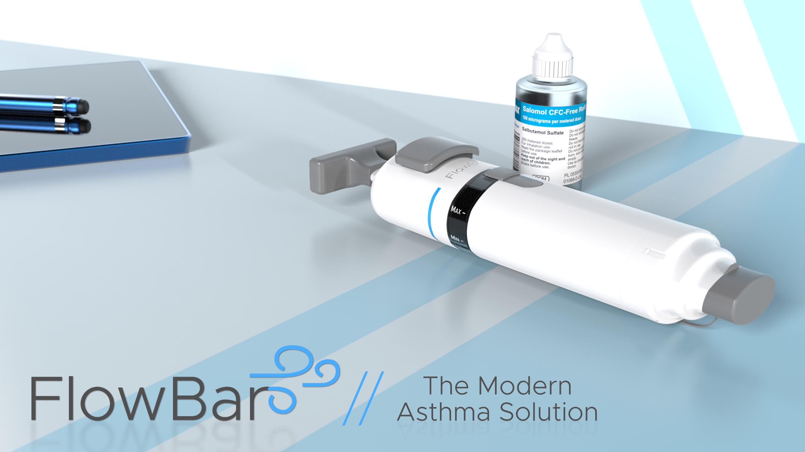 FlowBar asthma inhaler