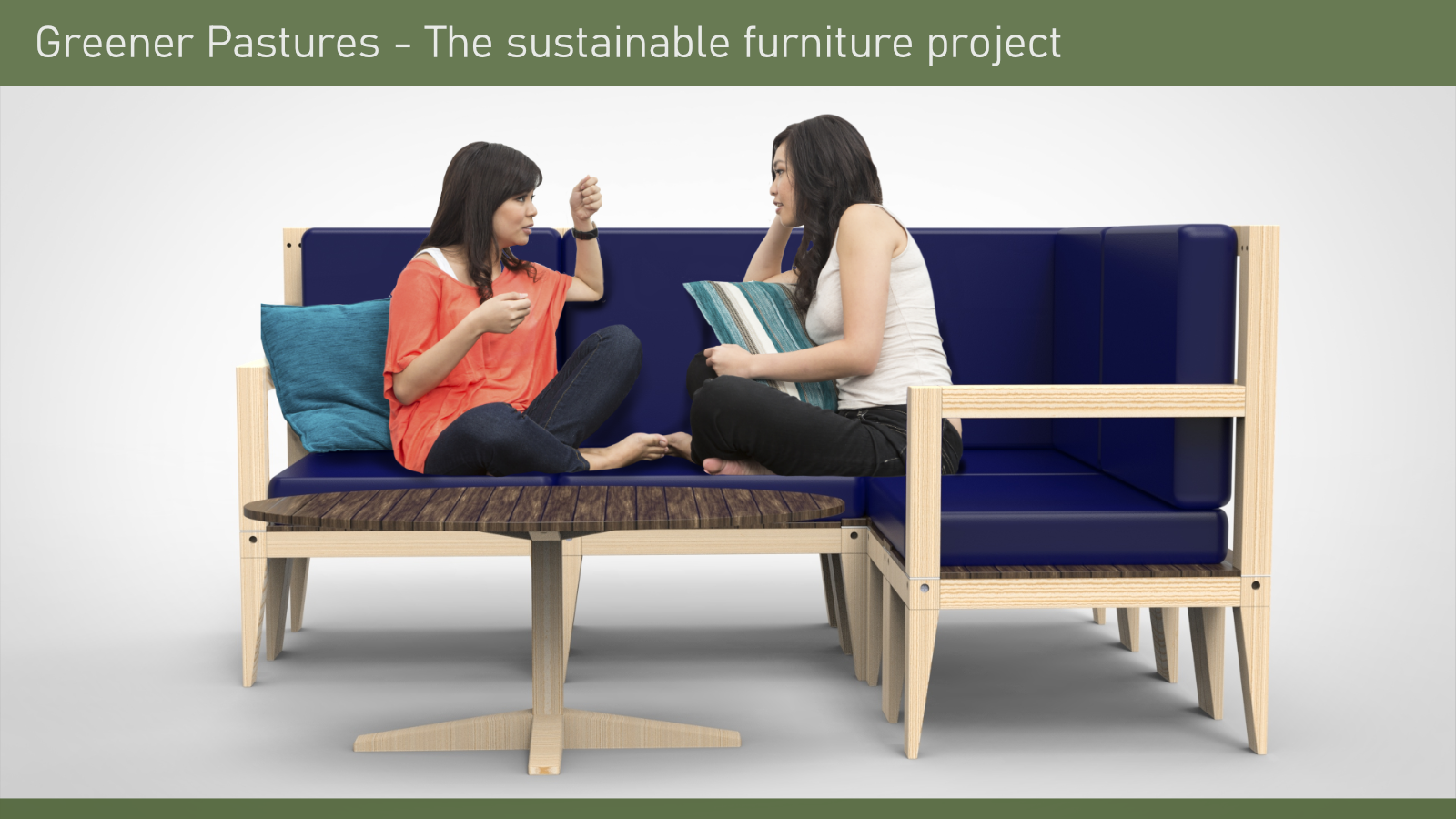 Women on some home furniture