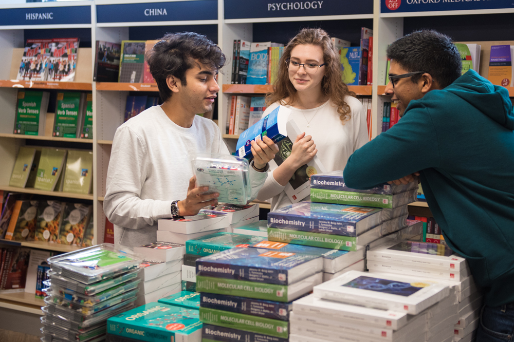 A group of students in Blackwell's