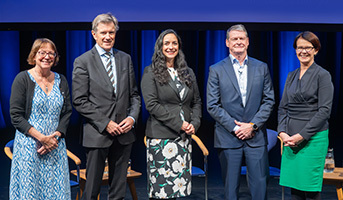 Securing a sustainable future- panelists