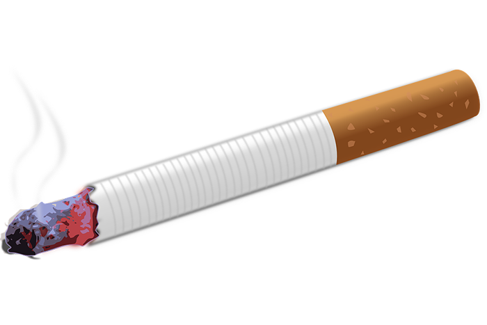 A cigarette