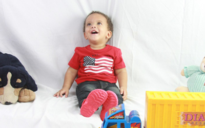 A child 18 months old