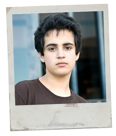 A boy who has autism