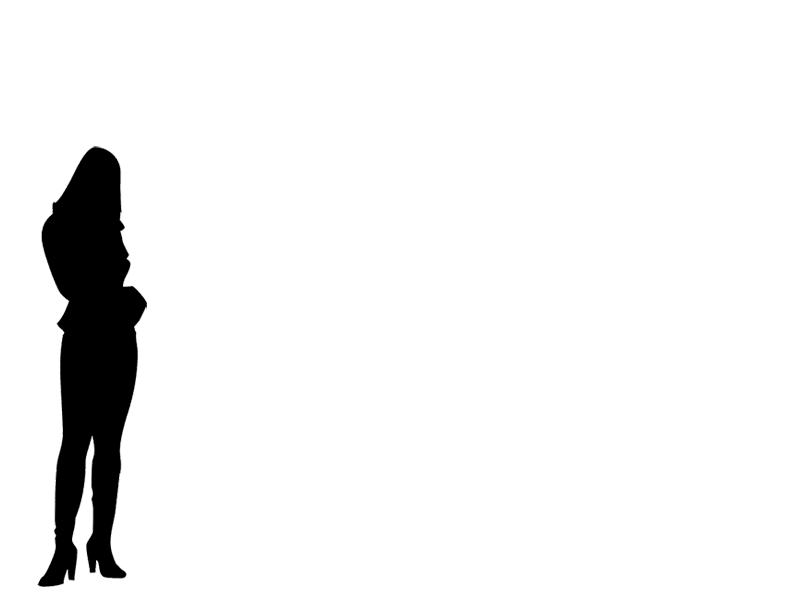 A stranger in silhouette