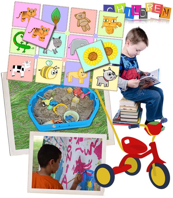 Children represented in play