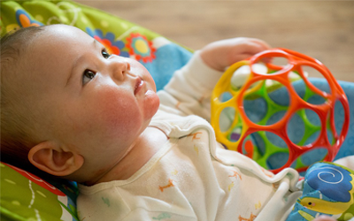 A child 3 months old
