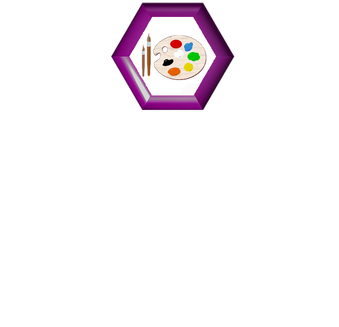 Small Purple Hexagon